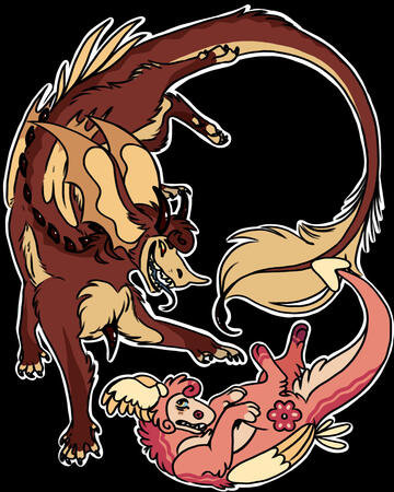 Flat colored fullbody Flat colored fullbody